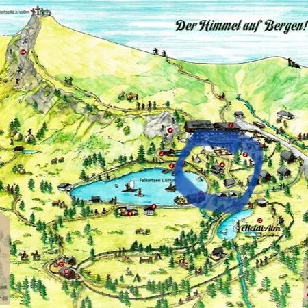 아파트 Im Almhaus Seeblick Am Falkert